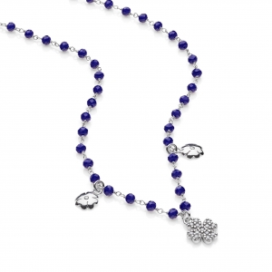 Collana in Argento con zirconi